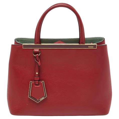 fendi petite 2jours sale|Fendi Fendi Petite 2Jours Handbag In Red Calfskin Leather on .